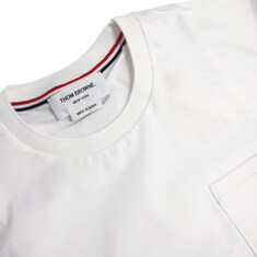 26SS 포켓 박스 티셔츠 화이트 FJS123A 00042 100 썸네일 3