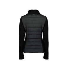 26SS 로고 패치 믹스 니트 패딩자켓 블랙 9B000 20 M1131 999 썸네일 2