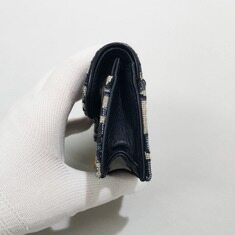 디올 오블리크 새들 플랩 카드 지갑  썸네일 3