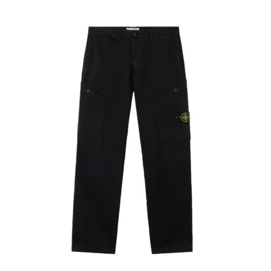 25FW 스톤 아일랜드 스트레이트 팬츠 K2S153100030S0012V0029 BLACK DOM - Stone Island