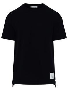 26SS 톰브라운 반팔 티셔츠 MJS056A00050415 NAVY DOM 썸네일 1
