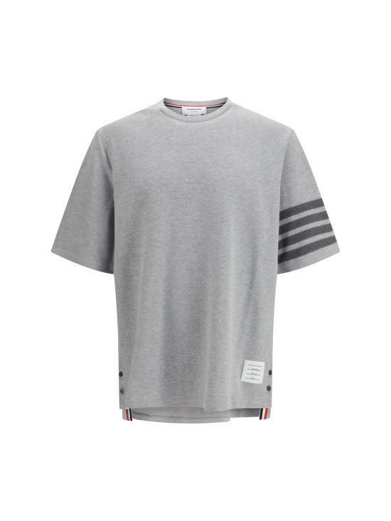 26SS 톰브라운 반팔 티셔츠 MJS296AJ0248050 PALE GREY DOM - Thom Browne
