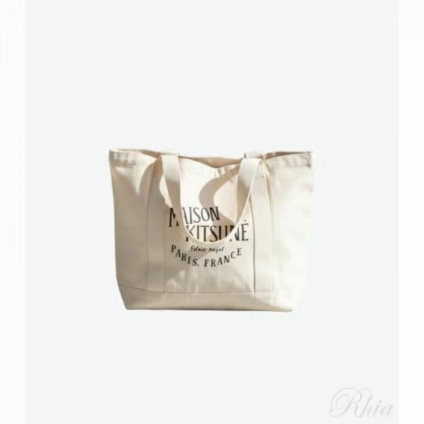 메종키츠네 팔레 로얄 쇼핑 백 LW05102WW0008 P700 - Maison Kitsune