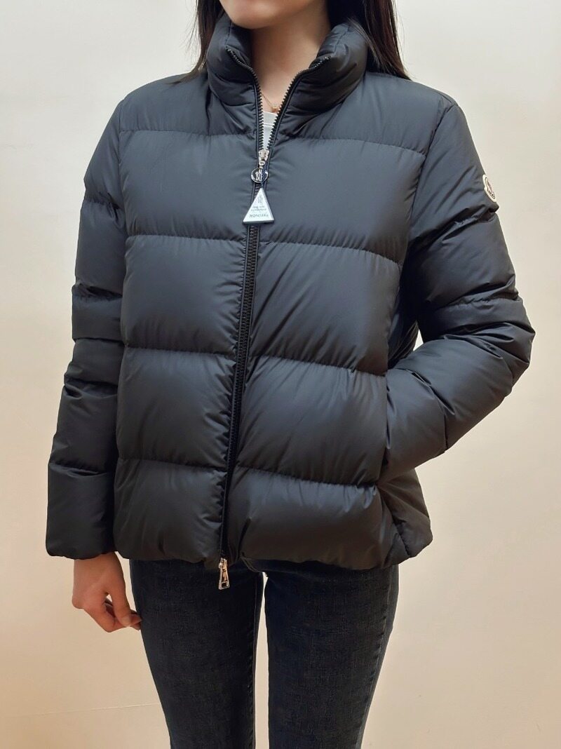 [몽클레어] MAUZUN 마우준 로고 패치 다운 패딩 블랙 여성 자켓 1A00001 597YW 999 / TJ - Moncler