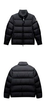 [몽클레어] MAUZUN 마우준 로고 패치 다운 패딩 블랙 여성 자켓 1A00001 597YW 999 / TJ 썸네일 2