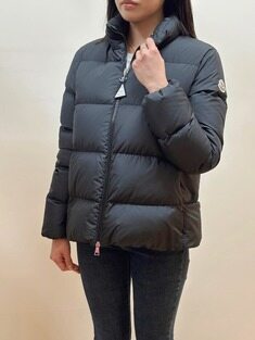 [몽클레어] MAUZUN 마우준 로고 패치 다운 패딩 블랙 여성 자켓 1A00001 597YW 999 / TJ 썸네일 5