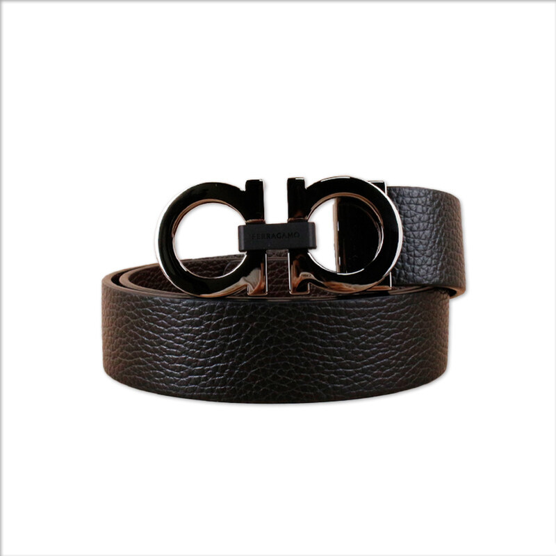 페라가모 간치니 리버서블 남성벨트 476361 002 - Salvatore Ferragamo