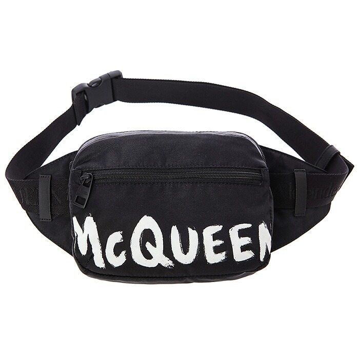 알렉산더맥퀸 그래피티 로고프린트 벨트백/625512 HWC2B 1070 - Alexander McQueen
