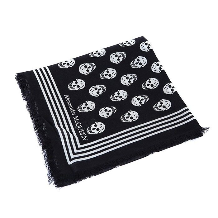 알렉산더맥퀸 스컬 프린트 120X140 숄/590934 3222Q 1078 - Alexander McQueen