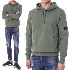 씨피컴퍼니 렌즈와펜 로고밴딩 기모 후드티/13CMSS023A 005086W 669 썸네일 1
