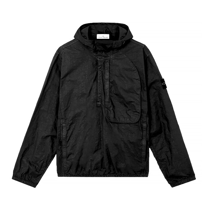25SS 스톤아일랜드 파나마 TC 루즈핏 아노락 블랙 자켓 K1S151200009 S0069 V0029 - Stone Island
