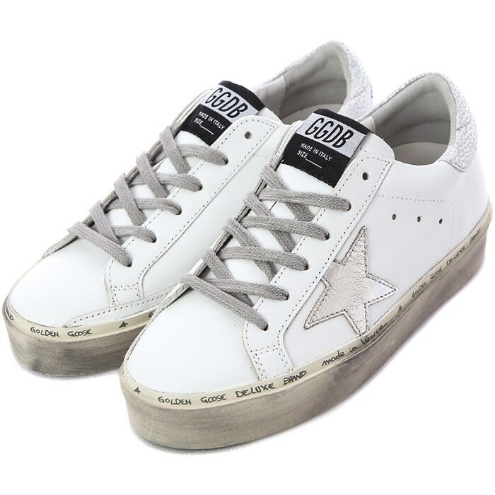 골든구스 빈티지 하이스타 여성 로우탑 스니커즈/GWF00118 F000329 80185 - Golden Goose