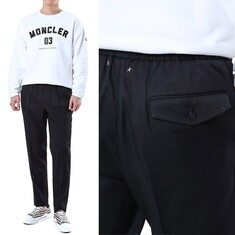 골든구스 골드스타 로고패치 커버포켓 버진 울 밴딩 스트레이트 팬츠 썸네일 1