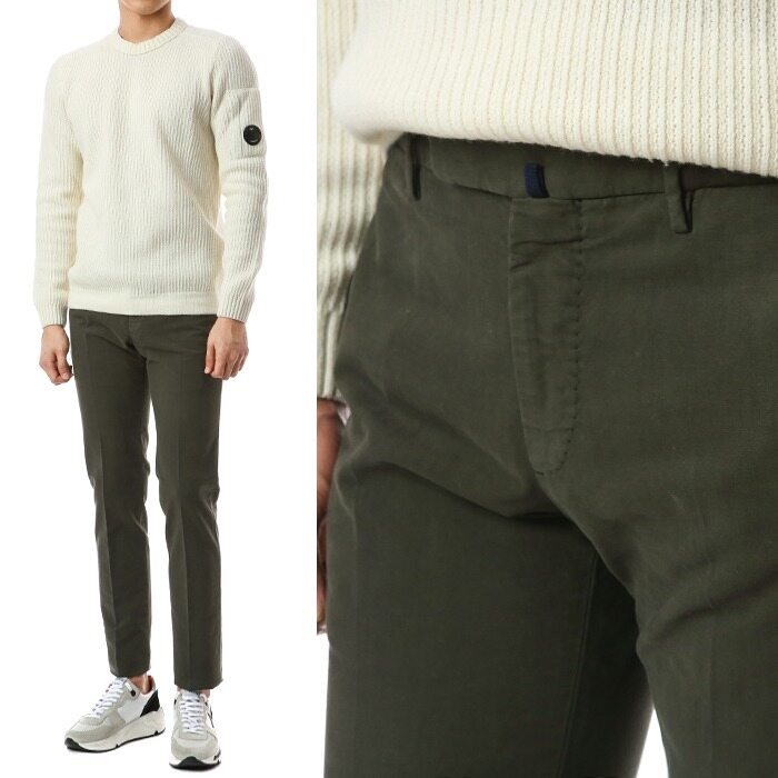 [인코텍스]워시드 도스킨 하이컴포트 팬츠/1W0030 4539Y 709 - Incotex