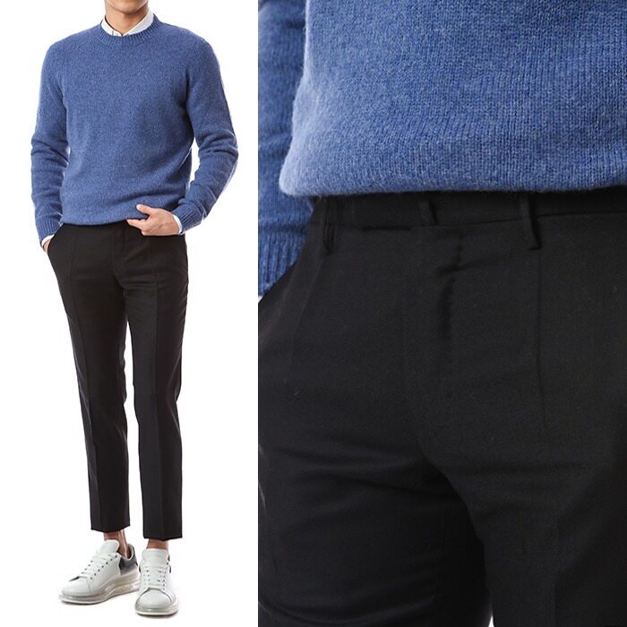 [인코텍스]SUPER 100 S 버진울 팬츠/1T0030 1645T 990 - Incotex