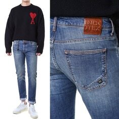 인코텍스 네추럴 다잉 스트레치 중청 캣워싱진/BDPS0002 02615 W5 005 썸네일 1