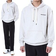 이자벨마랑 MARCELLO 마르셀로 로고자수 후드 티셔츠/SW0055HA A2M35H 23EC 썸네일 1