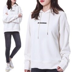 질샌더 로고프린트 위빙스트랩 여성 후드 티셔츠/J40GU0002 J45050 102 썸네일 1