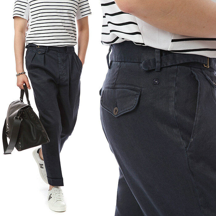[라르디니]플라워 자수로고 구르카팬츠/EGLUXOR5 EG52082 12 - Lardini