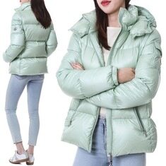 몽클레어 FOURMINE 로고패치 구스다운 여성 패딩점퍼/1A00049 539AQ 888 썸네일 1