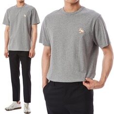 메종키츠네 칠랙스폭스 자수패치 반팔티셔츠/GU00154KJ0010 GRM 썸네일 1