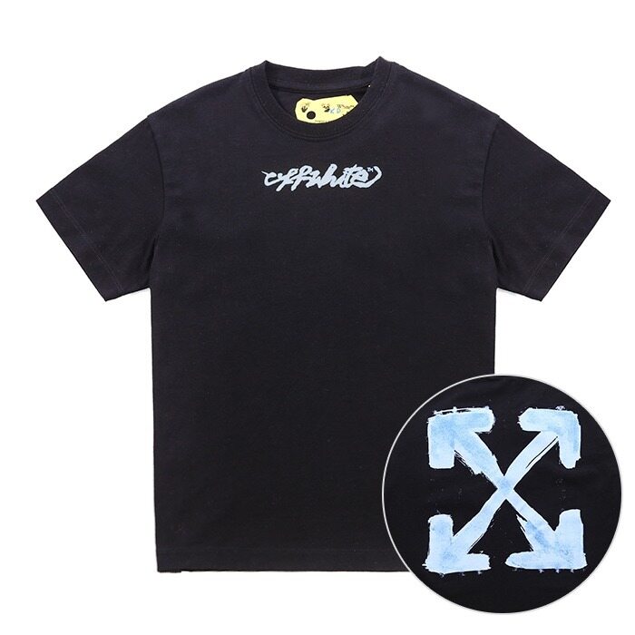 오프화이트 키즈 애로우 반팔티셔츠(8-10세)/21JER007 1040 - Off White