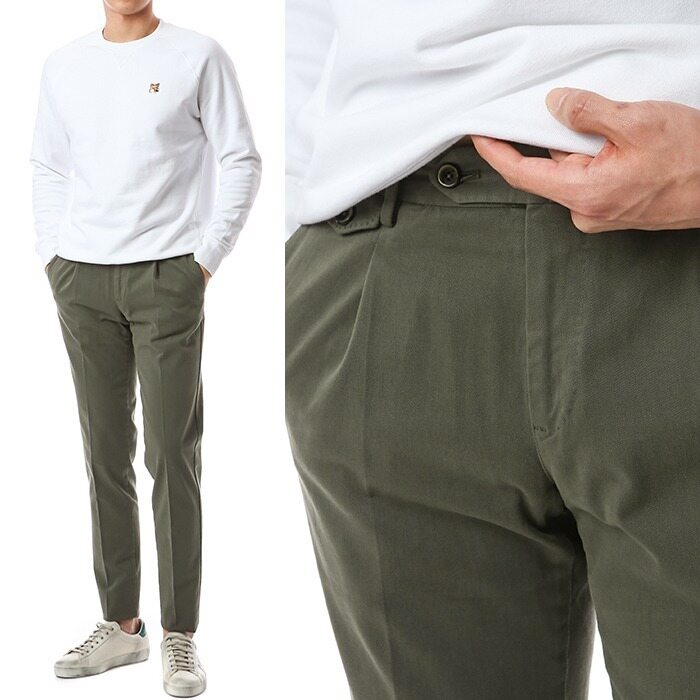 [피티]젠틀맨핏 스트레치 워시드 치노팬츠/COGT11ZP0CL1 EB19 0150 - Pt Torino