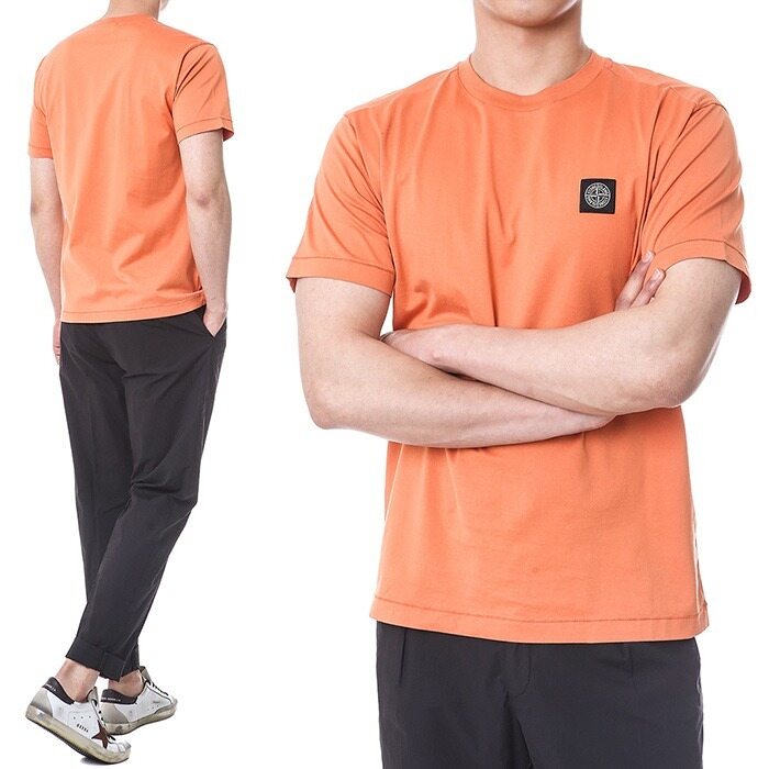 스톤아일랜드 로고패치 베이직 반팔티셔츠/101524113 V0073 - Stone Island