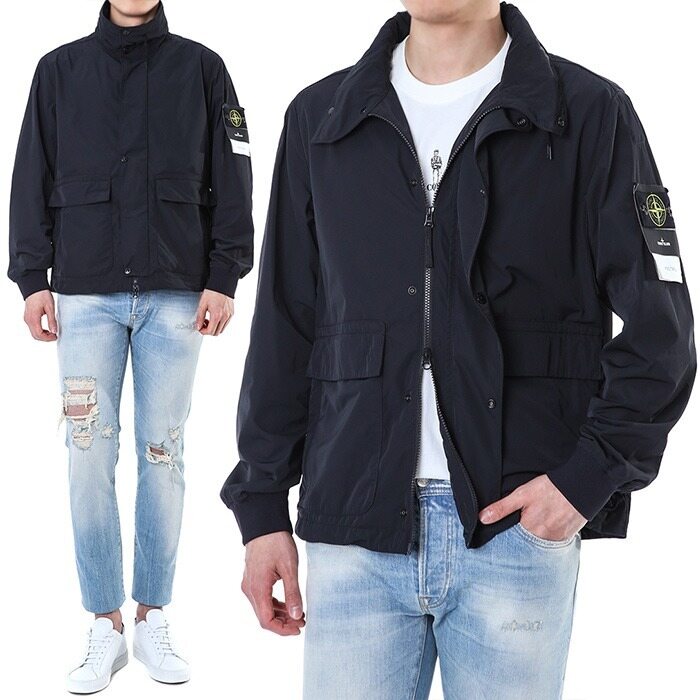 스톤아일랜드 와펜패치 마이크로 트윌 히든 후드 점퍼/801541626 V0029 - Stone Island