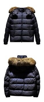 [몽클레어] MAYAF 마야프 암로고 다운 패딩 네이비 남성 패딩 1A00270 5968E 742 / TLS 썸네일 2