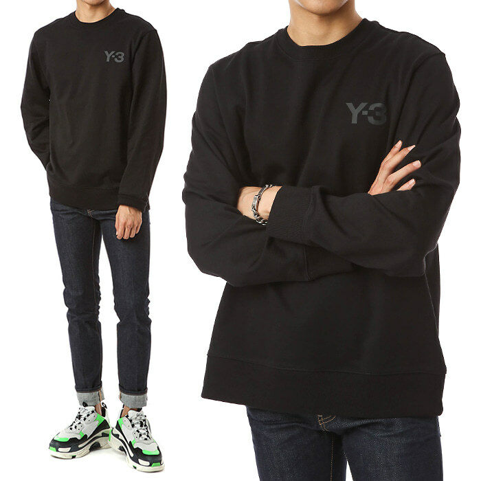 [요지야마모토]Y-3 M LOGO CRW 맨투맨/FJ0427 - Y3