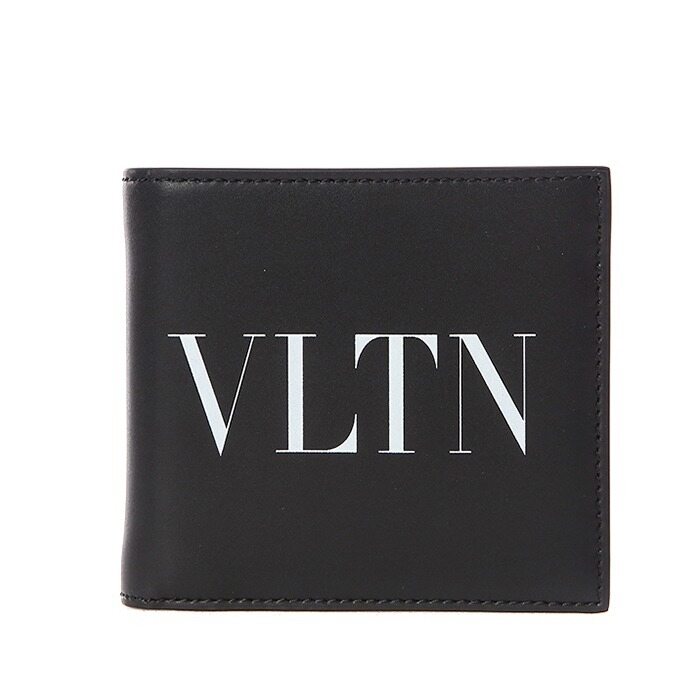 발렌티노 VLTN 로고프린트 래더 반지갑/WY2P0654 LVN 0NO - Valentino Garavani
