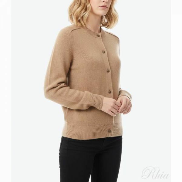 버버리 26SS 캐시미어 가디건 8118367 - Burberry