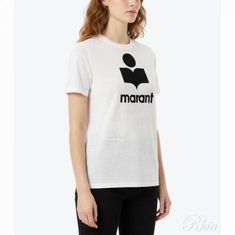 이자벨마랑 카르만 TS0045HA B1N22H 20WH 반팔 티셔츠 썸네일 1