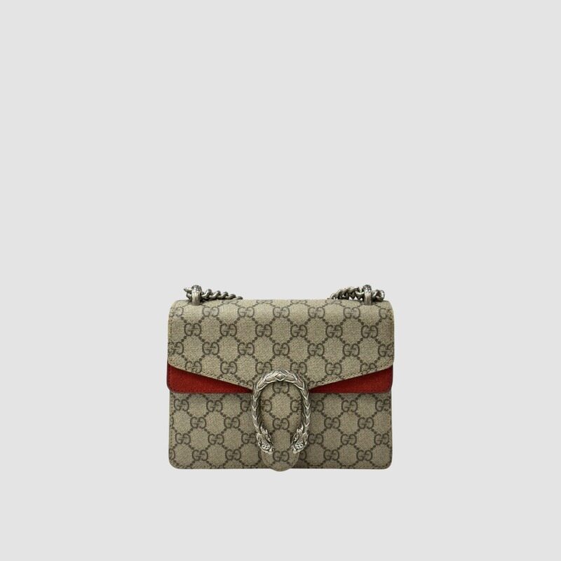 구찌 디오니소스 미니 체인 숄더백 레드 421970 - Gucci