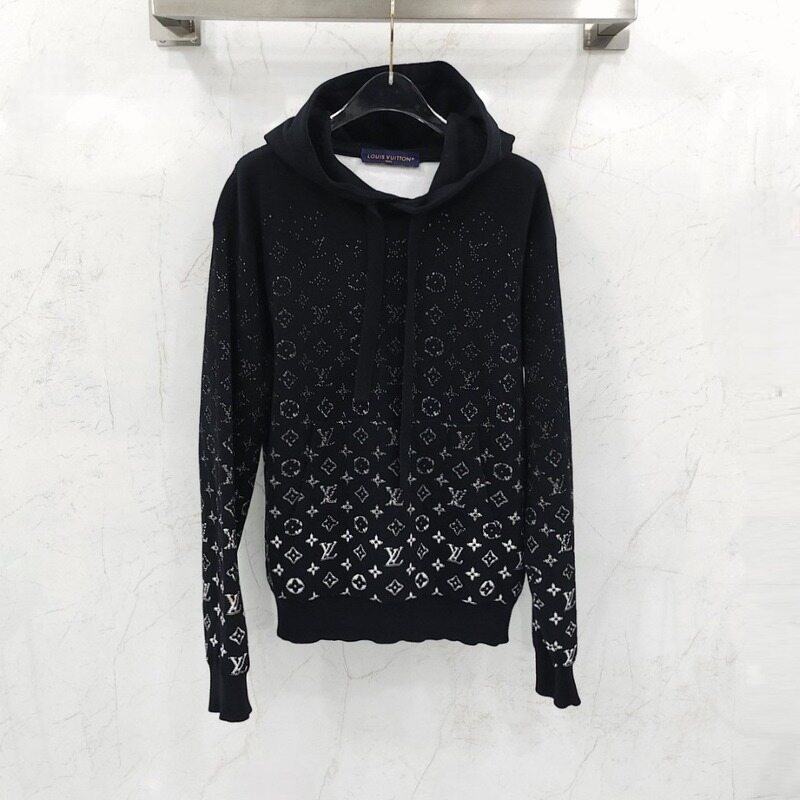 [럭스유] XS / 루이비통 모노그램 그라데이션 니트 후드 1AA4Y5 - Louis Vuitton
