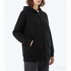 막스마라 OBBIA 11921011 003 11921011600 오비아 후드 집업 썸네일 1