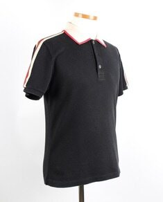 구찌 스트라이프 코튼 폴로 반팔 카라티 S(90) 썸네일 5