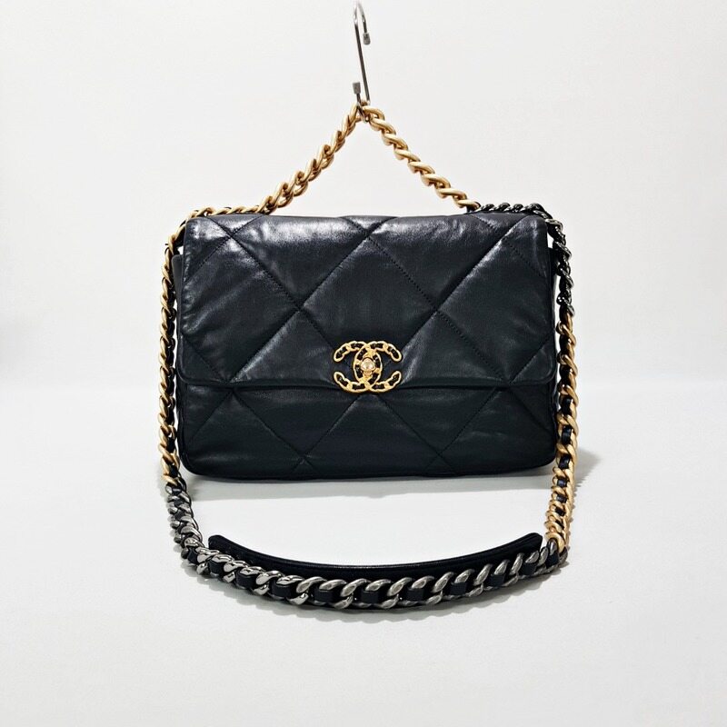 샤넬 19 플랩백 라지 고트스킨 30번대  - Chanel