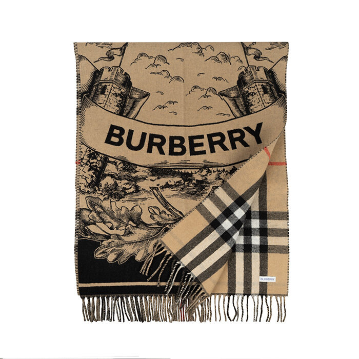 [로로모다] 버버리 리버시블 EKD 공용 캐시미어 머플러 / 8073768 - Burberry