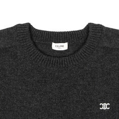 [로로모다] 셀린느 트리옹프 크루넥 울 캐시미어 남성 니트 / 2AC85048T-10AN 썸네일 2
