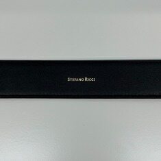 스테파노리치 벨트 사각 로고 버클 와니 블랙 N351CL C447O N999 썸네일 3