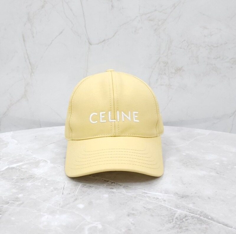 [럭스유] 셀린느 코튼 볼캡 옐로우 M - Celine