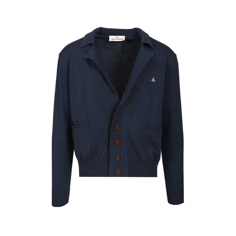 비비안웨스트우드 26SS SAMUEL 가디건 네이비 2701002M Y001V K410 - Vivienne Westwood