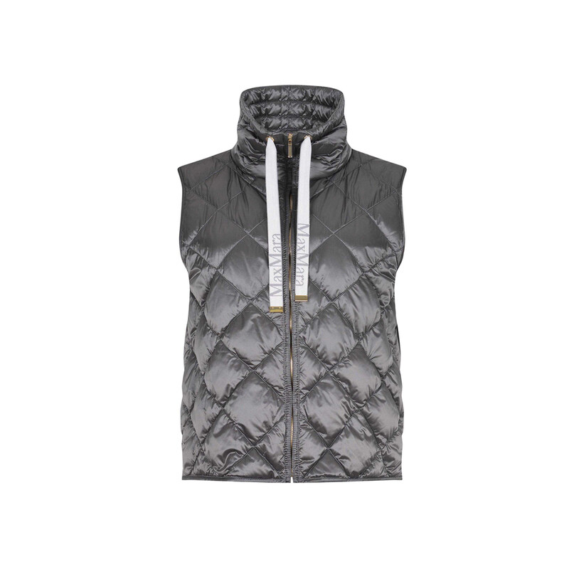 막스마라 26SS TREGIC 다이아몬드 퀄팅 패딩 조끼 다크그레이 2619291014 089 - Max Mara