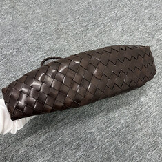 논현 더팩토리 [공식수입] 26SS 드래곤 디퓨전 SANTA CROCE 산타 크로체 토트백 스몰 / 다크 브라운 (8893 DARK BROWN) 썸네일 4