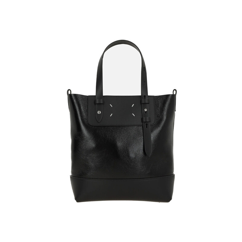 26SS 스티치 로고 버티컬 미니 벨트 숄더백 블랙 SB1WG0081 P8830 HB331 - Maison Margiela