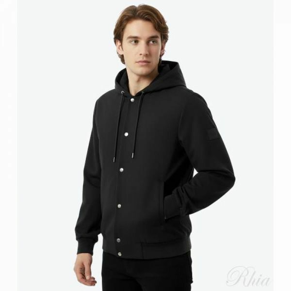 휴고보스 P 스틸 버튼 업 스웨트셔츠 50543385 001 버튼업 스웻셔츠 - Hugo Boss