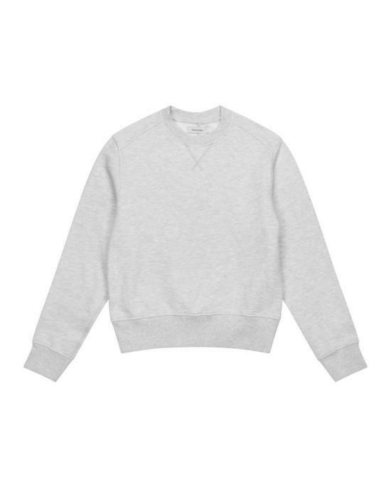 26SS 엔타이어 스튜디오 긴팔 티셔츠 ENTU261PRSW015GR HEATHER GREY DOM - Entire Studios