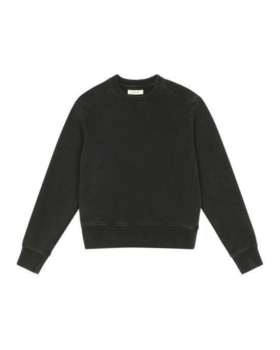 26SS 엔타이어 스튜디오 긴팔 티셔츠 ENTU261PRSW014BK WASHED BLACK DOM - Entire Studios